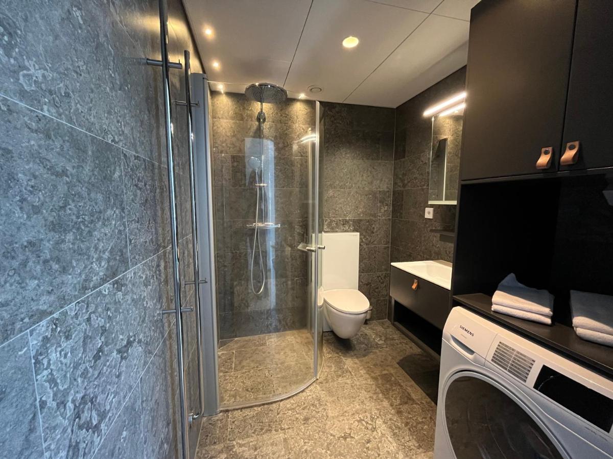 Ahusbrygga Apartment Hotel מראה חיצוני תמונה