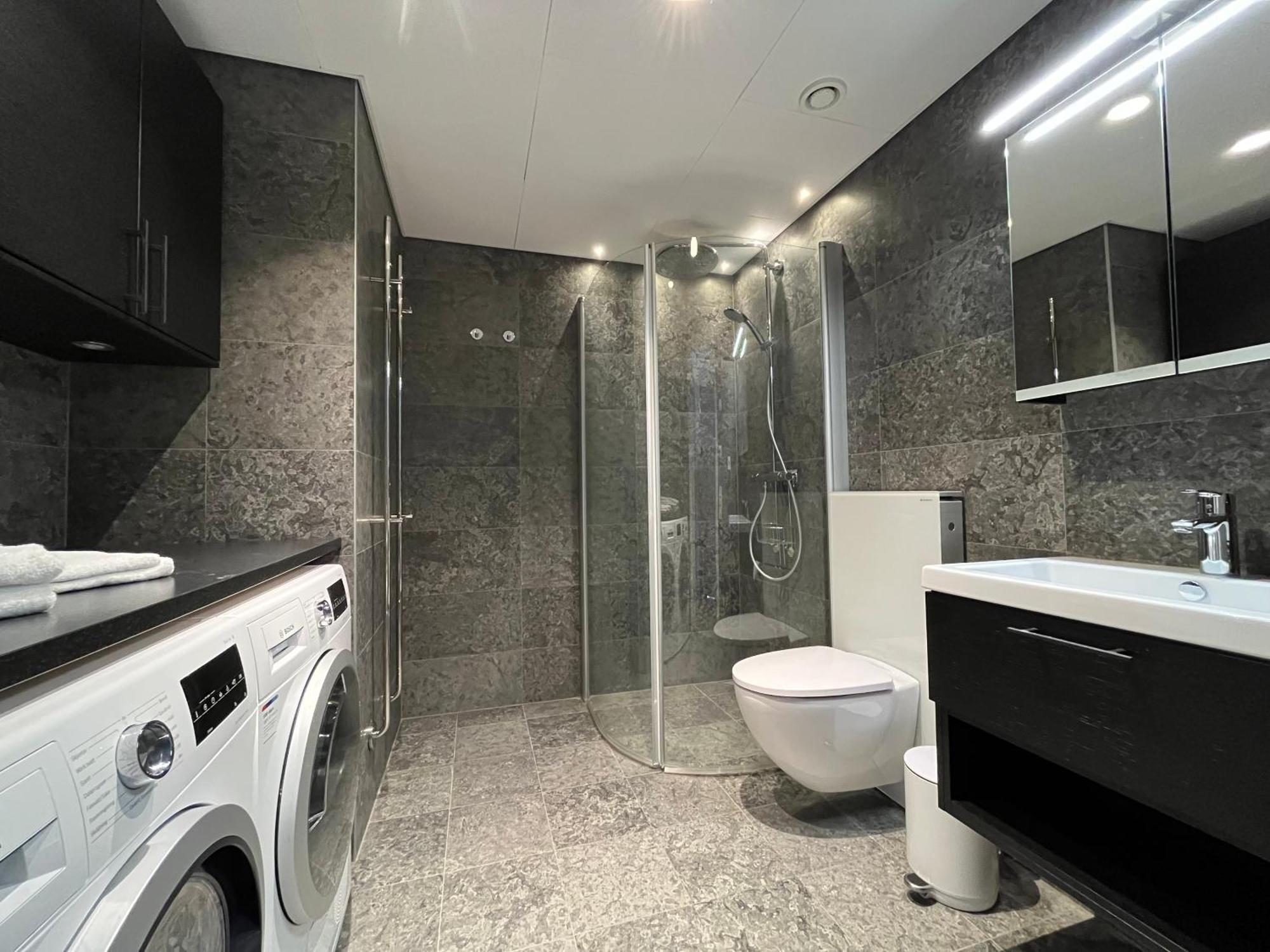 Ahusbrygga Apartment Hotel מראה חיצוני תמונה